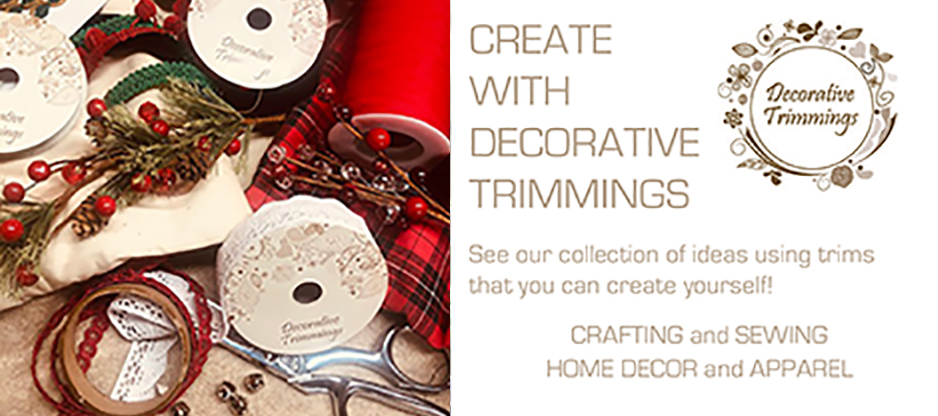 Create with Decorative Trimmings